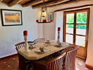 dining room in the Farmhouse 